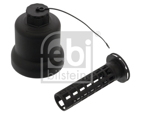 Cap, oil filter housing